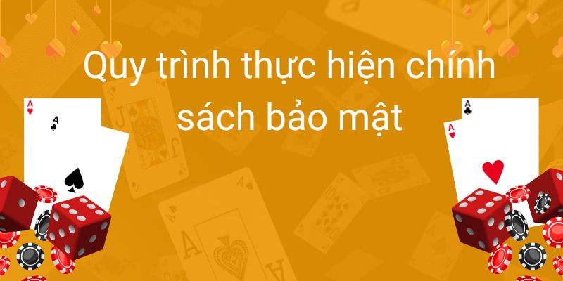 Quy trình thực hiện chính sách bảo mật Thabet