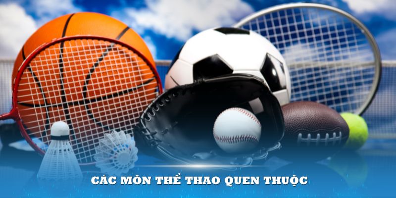 Các môn quen thuộc hay mới mẻ đều có tại Sbobet Thabet 