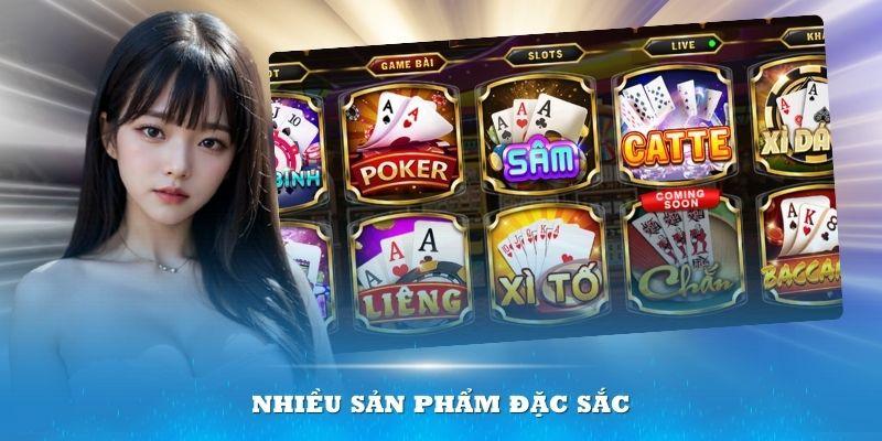 Sảnh WM Casino mang đến nhiều sản phẩm đặc sắc cho bạn lựa chọn